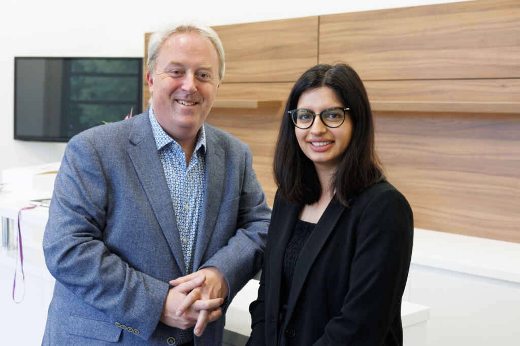 Lodders Employment Law team, Damian Kelly and Amita Chauhan